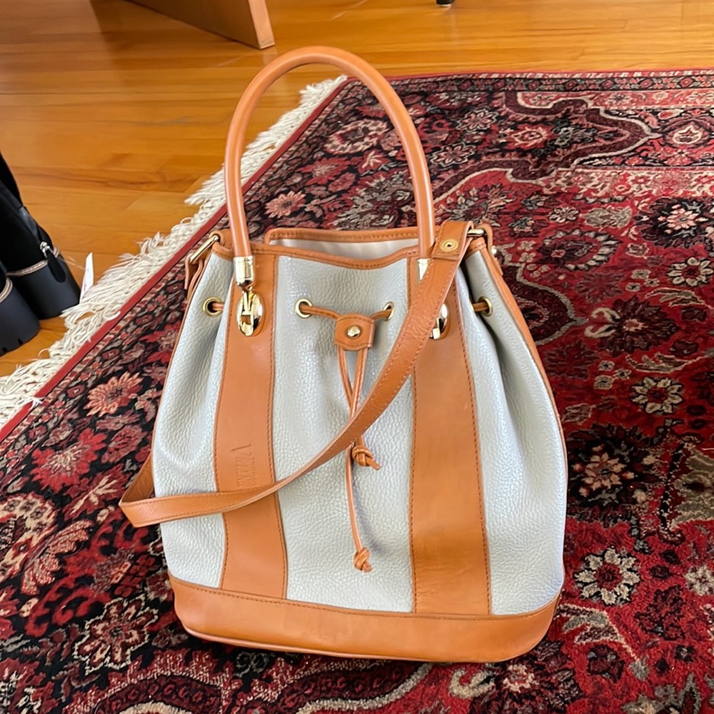 Valentina Draw String Bucket Bag - image 1